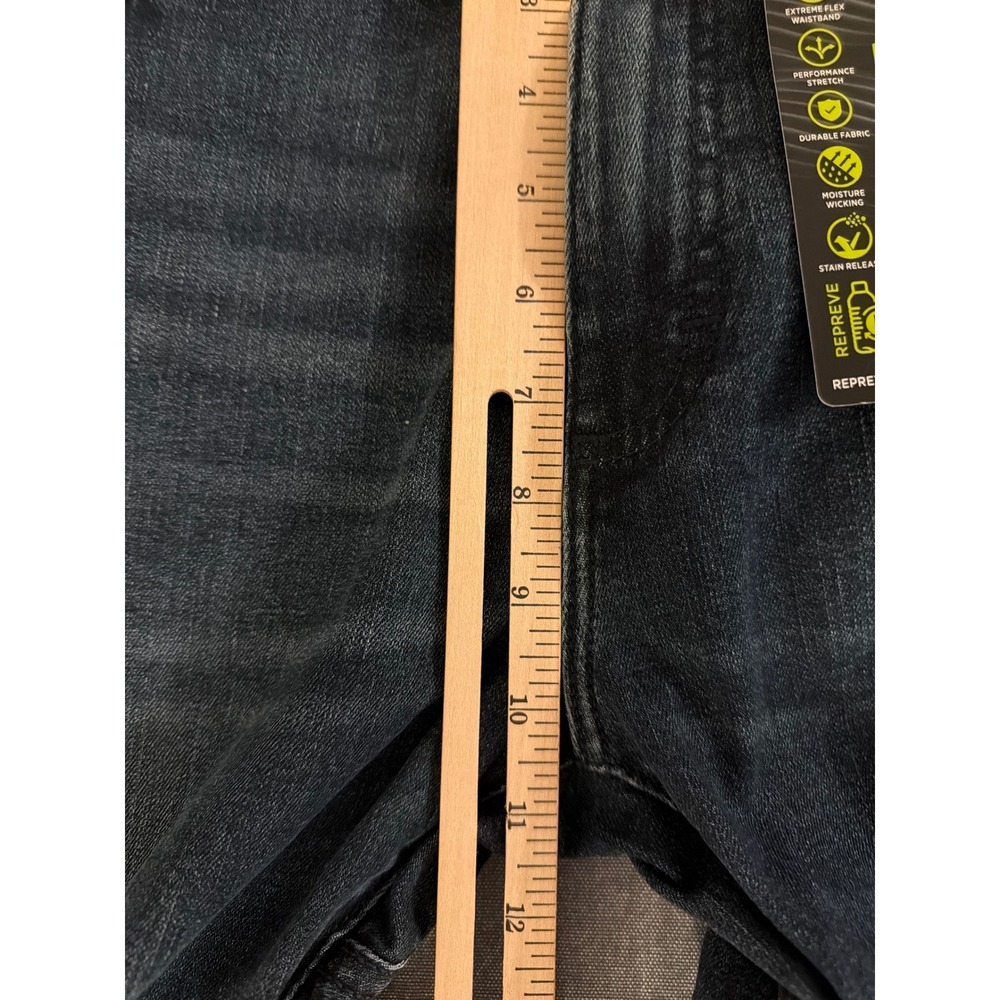 Lee Extreme Motion MVP Mens Athletic Fit Tapered Leg Jeans Dark Wash 34x30 NEW - Picture 9 of 11